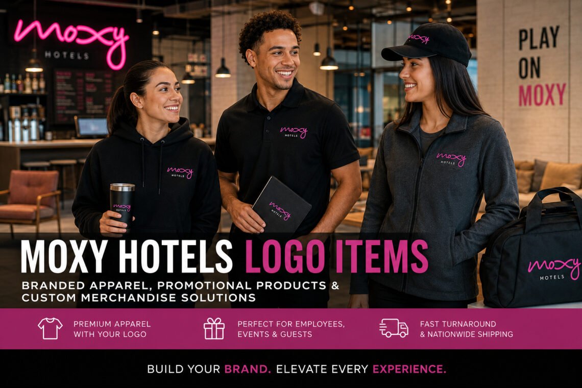 Moxy Hotels Logo Items | Custom Branded Apparel
