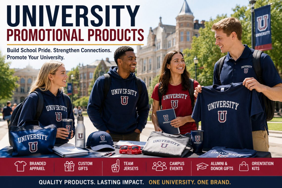 University Promotional Products for Campus Branding