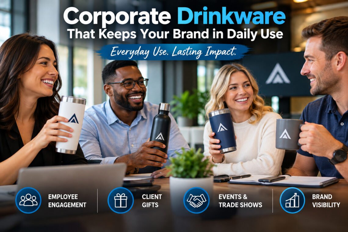 Corporate Drinkware That Keeps Your Brand in Daily Use