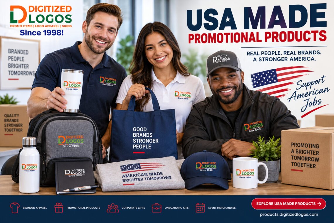 USA Made Promotional Products for Business Branding